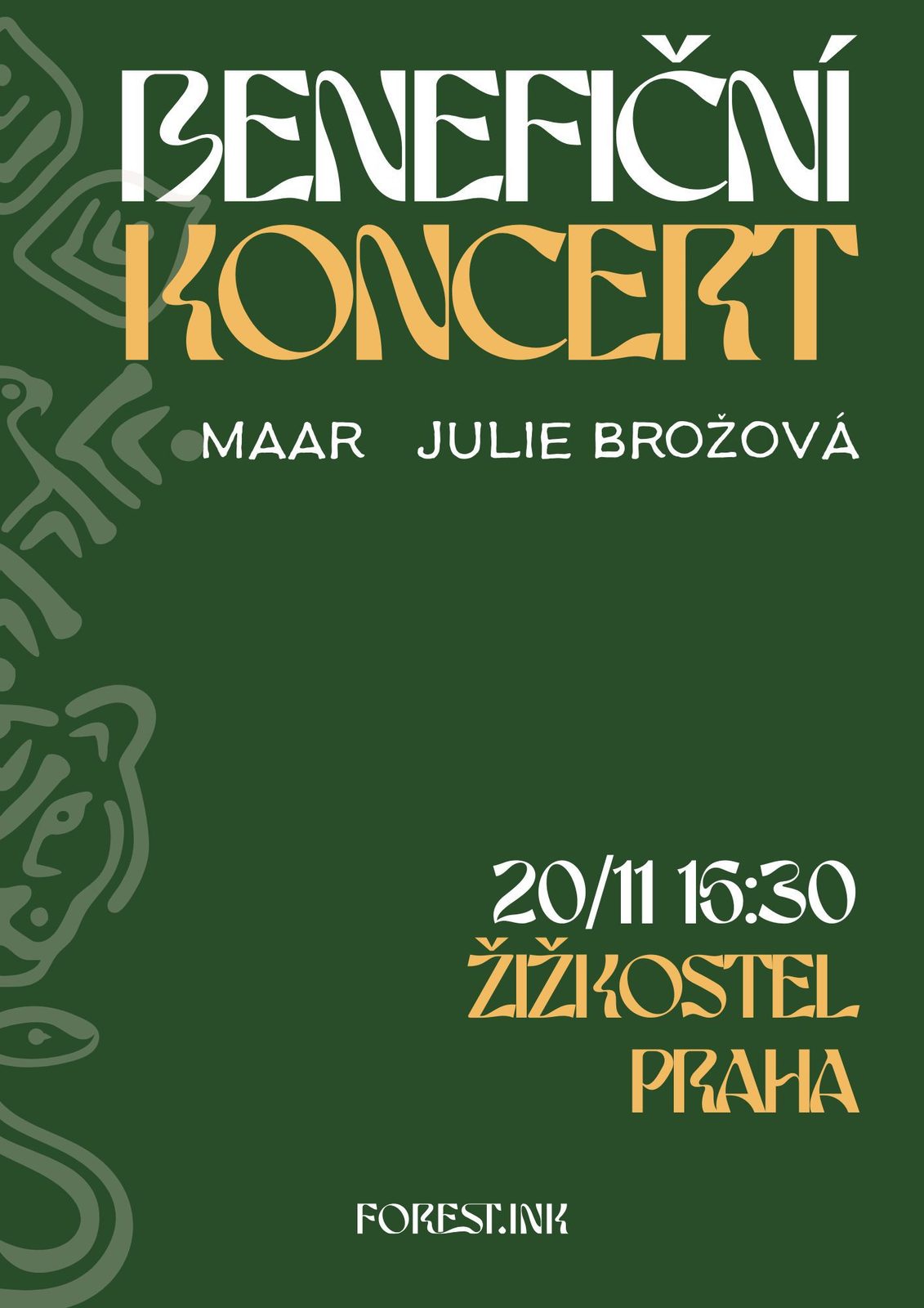 Vánoční benefiční koncert pro prales